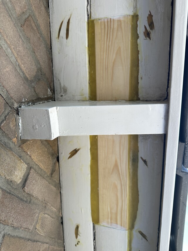 Houtrot reparatie - na eindresultaat De Heeren van Hilversum